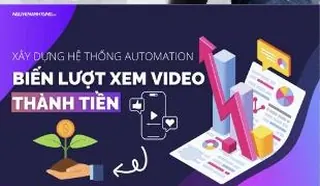 Ảnh bìa khoá Xây dựng hệ thống automation biến lượt xem video thành tiền