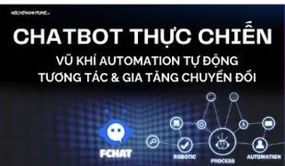 Ảnh bìa khoá Chatbot thực chiến, vũ khí automation tự động tương tác